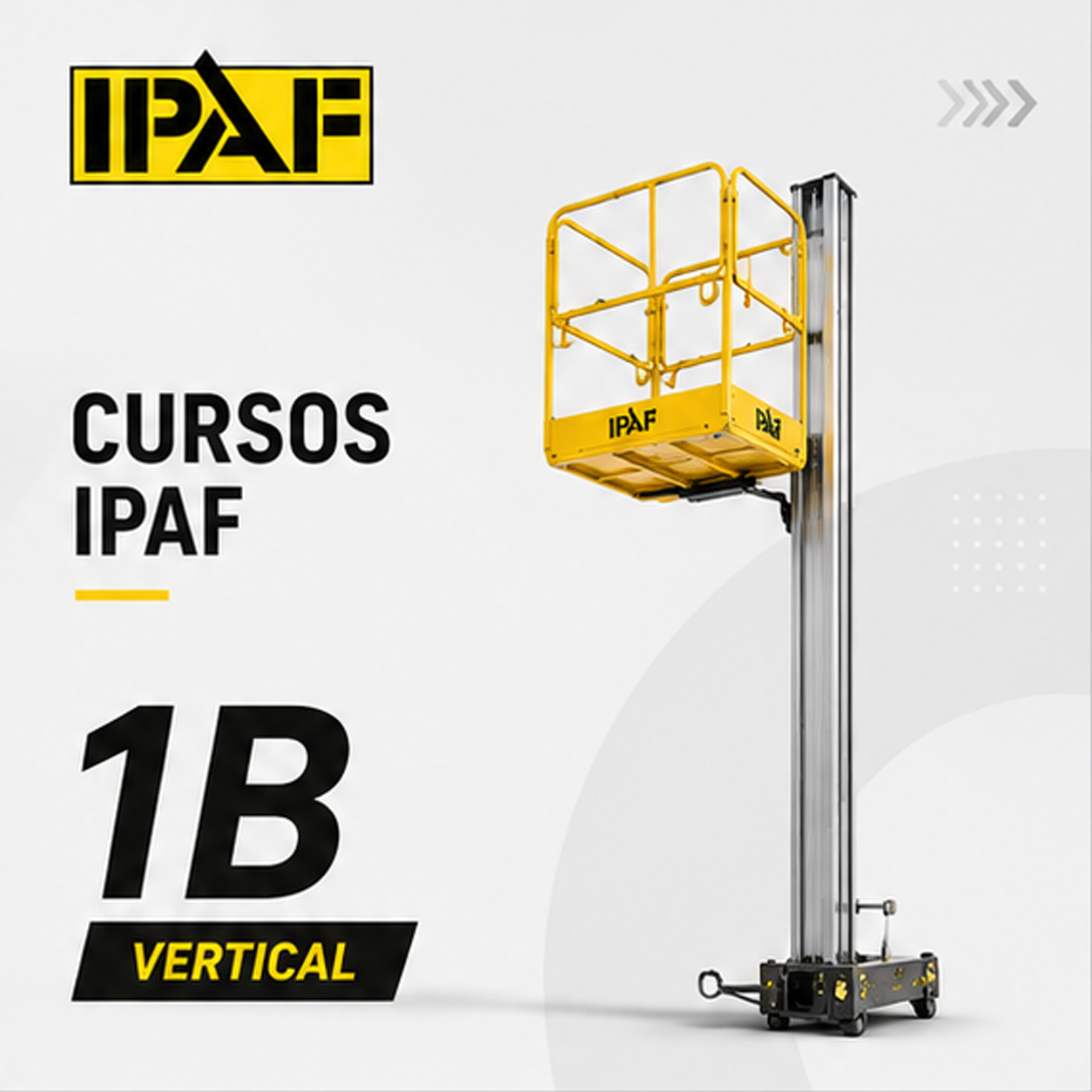 Categoría 1B — Brazos Estáticos IPAF